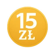 Depozyt 15 zł
